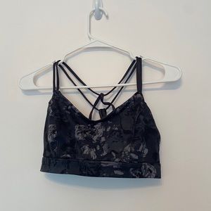 Floral Sports Bra